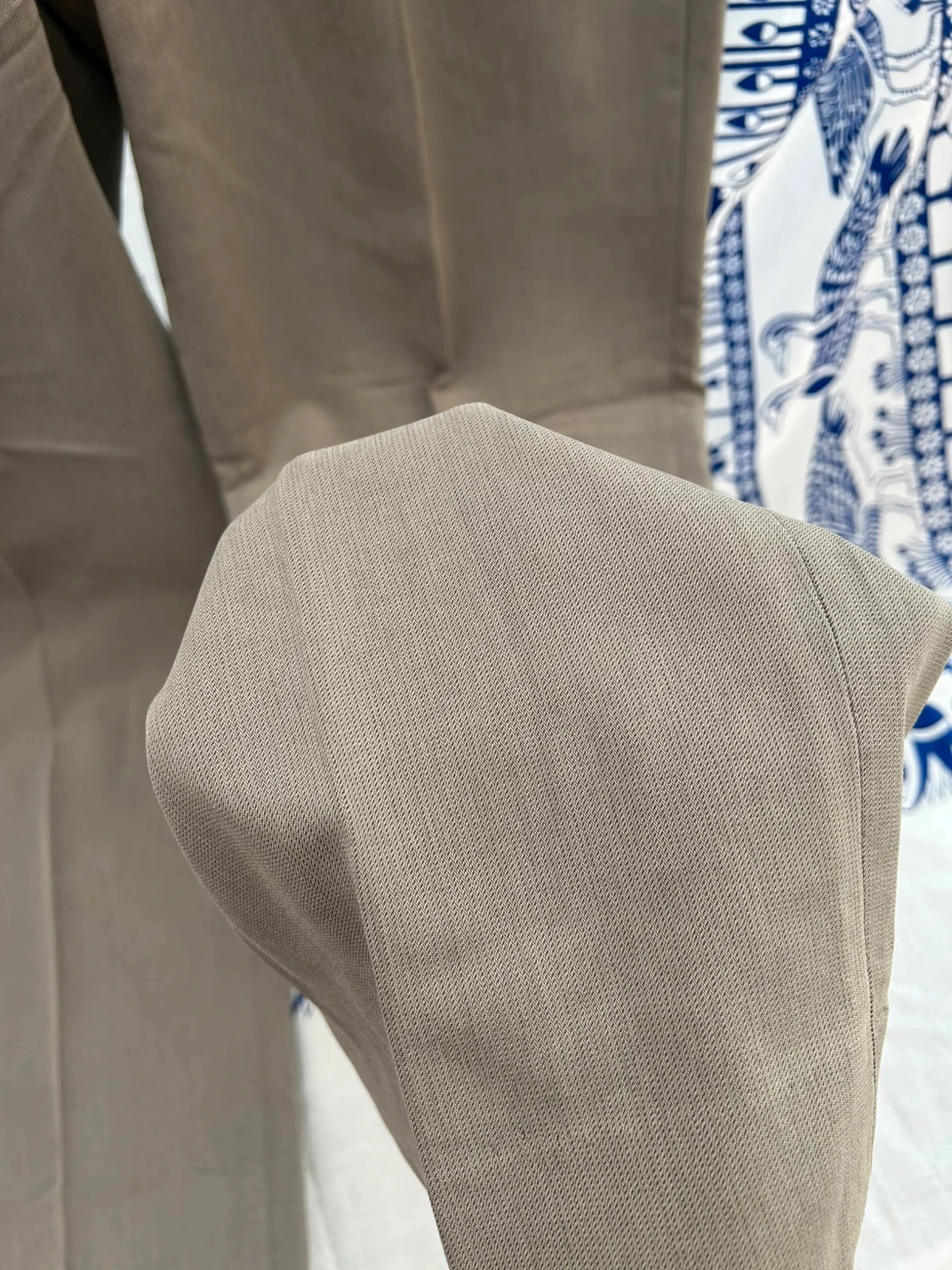 Calça de fato 46/3XL Olivier de Breuil cinza claro homem muito bom estado – photo 2